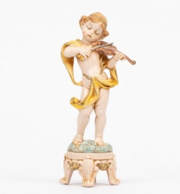 Aniołek ze skrzypcami (63) imitacja porcelany wys. 16 cm