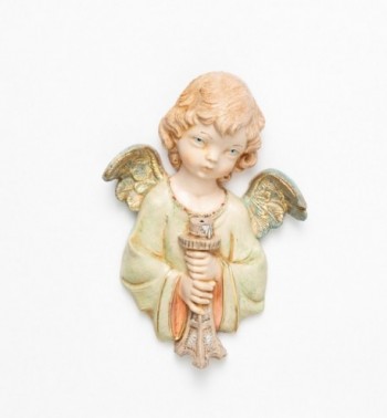 Aniołek ze świecznikiem (165) imitacja porcelany wys. 20 cm