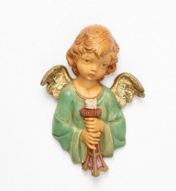 Aniołek ze świecznikiem (165) wys. 20 cm