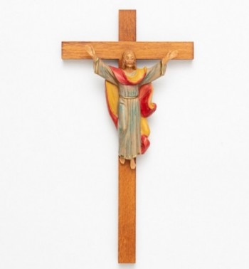 Chrystus Zmartwychwstały (171) na krzyżu 25x13 cm