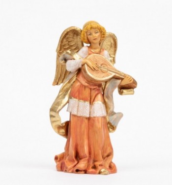 Aniołek z mandoliną (252) wys. 16,5 cm