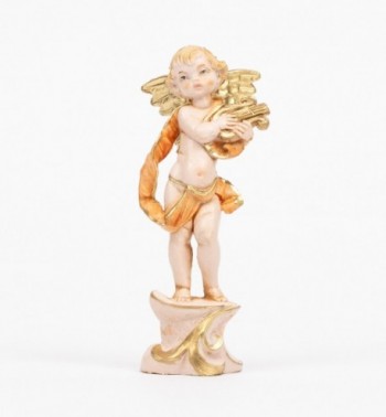 Aniołek z lirą (262) imitacja porcelany wys. 12 cm
