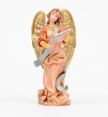 Aniołek z pergaminem (314) imitacja porcelany wys. 14 cm