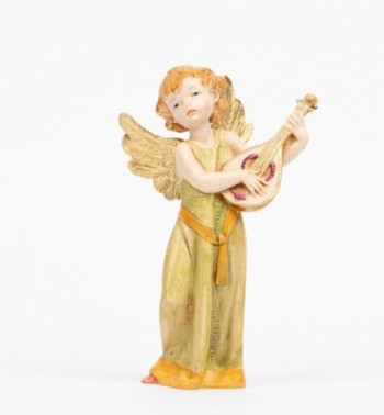 Aniołek z mandoliną (362) imitacja porcelany wys. 15 cm