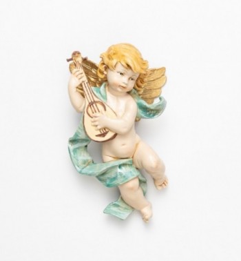 Aniołek z mandoliną (365) imitacja porcelany wys. 22 cm