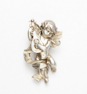 Aniołek ze skrzypcami (365) srebro płatkowe wys. 22 cm