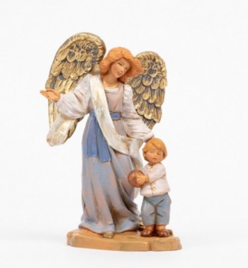 Aniołek z chłopczykiem (393) wys. 13 cm