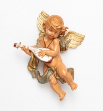 Aniołek z mandoliną (465) wys. 27 cm