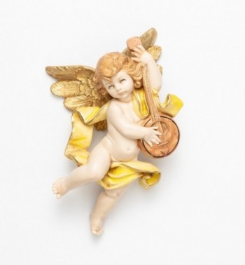 Aniołek z bandżo (565) imitacja porcelany wys. 17 cm