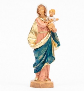 Matka Boska z Dzieciątkiem (654) wys. 17 cm