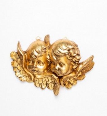 Głowy aniołków (678) złoto płatkowe 25x35 cm