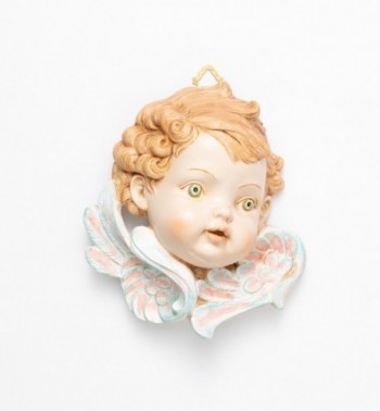 Głowa aniołka lewa strona (679) imitacja porcelany wys. 19 cm