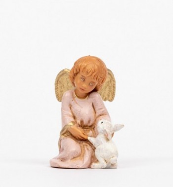 Aniołek z królikiem  (786) wys. 5 cm