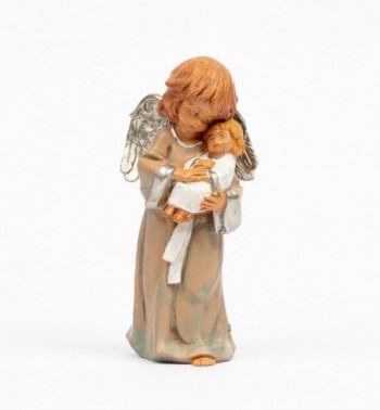 Aniołek z dzieciątkiem (835) wys. 15 cm