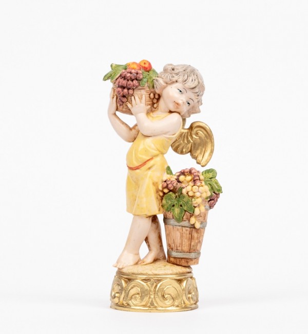 Aniołek jesienny (852) imitacja porcelany wys. 12 cm