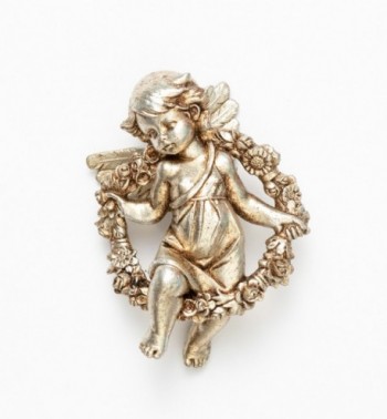 Aniołek wiosenny (855) srebro płatkowe wys. 12 cm