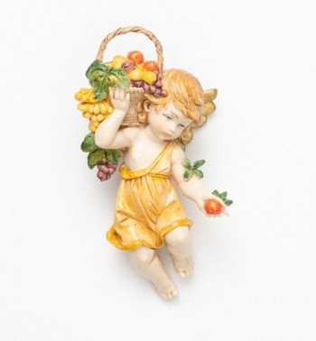 Aniołek jesienny (856) imitacja porcelany wys. 12 cm