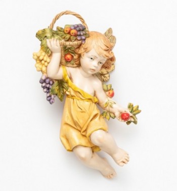 Aniołek jesienny (866) imitacja porcelany cm.17