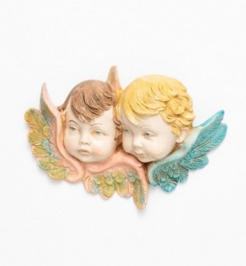 Głowy aniołków (877) imitacja porcelany 12x17 cm