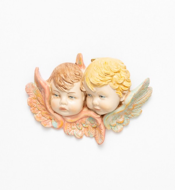 Głowy aniołków (878) imitacja porcelany 8x11 cm