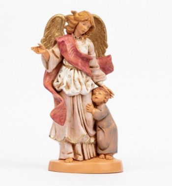 Anioł Stróż z chłopczykiem (880C) wys. 31 cm