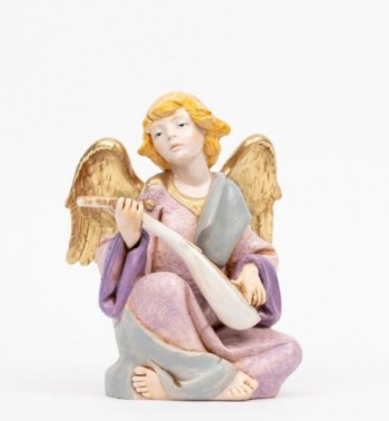 Aniołek z mandoliną (957) imitacja porcelany wys. 21 cm