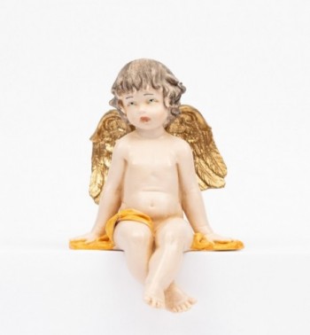 Siedzący aniołek (978) imitacja porcelany wys. 12 cm