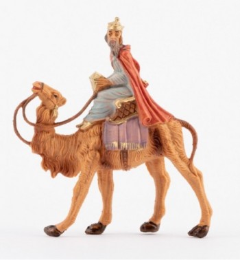 Król na wielbłądzie (86) do szopki wys. 6,5 cm