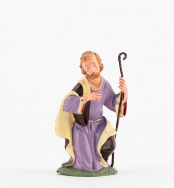 Święty Józef do szopki w tradycyjnym kolorze wys. 10 cm