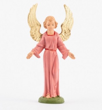 Stojący aniołek do szopki w tradycyjnym kolorze wys. 10 cm