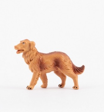 Pies do szopki w tradycyjnym kolorze wys. 10 cm
