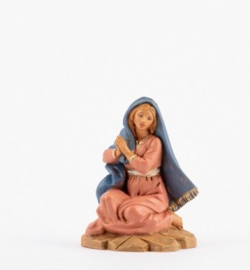 Figurka Matki Boskiej wykonana w stylu arabskim do szopki bożonarodzeniowej wys. 12 cm