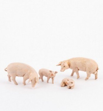 Rodzina świnek do szopki wys. 12 cm