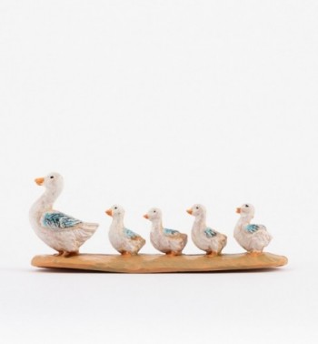 Rodzina kaczek do szopki wys. 12 cm
