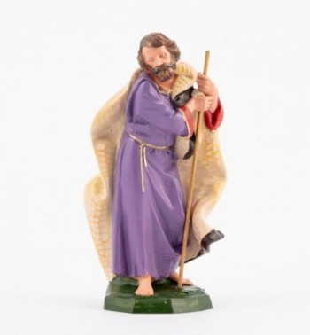 Święty Józef do szopki w tradycyjnym kolorze wys. 19 cm