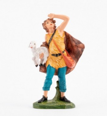 Pasterz (317) do szopki w tradycyjnym kolorze wys. 19 cm