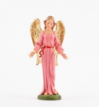 Stojący aniołek do szopki w tradycyjnym kolorze wys. 19 cm