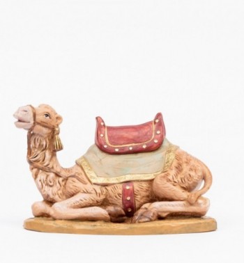 Wielbłąd z siodłem do szopki wys. 19 cm