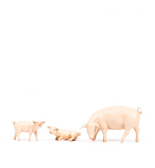 Rodzina świnek do szopki wys. 19 cm