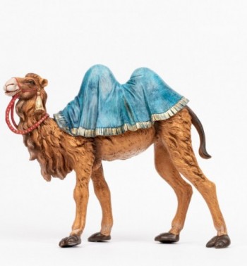 Stojący wielbłąd do szopki w tradycyjnym kolorze wys. 30 cm