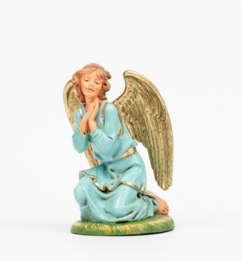 Klęczący aniołek do szopki w tradycyjnym kolorze wys. 30 cm