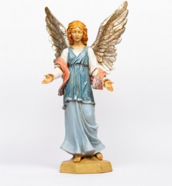 Stojący aniołek z żywicy do szopki wys. 65 cm