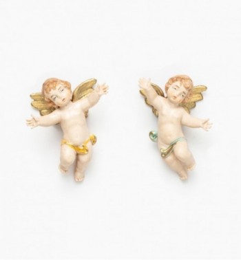 Latające aniołki (1-2) imitacja porcelany wys. 6 cm