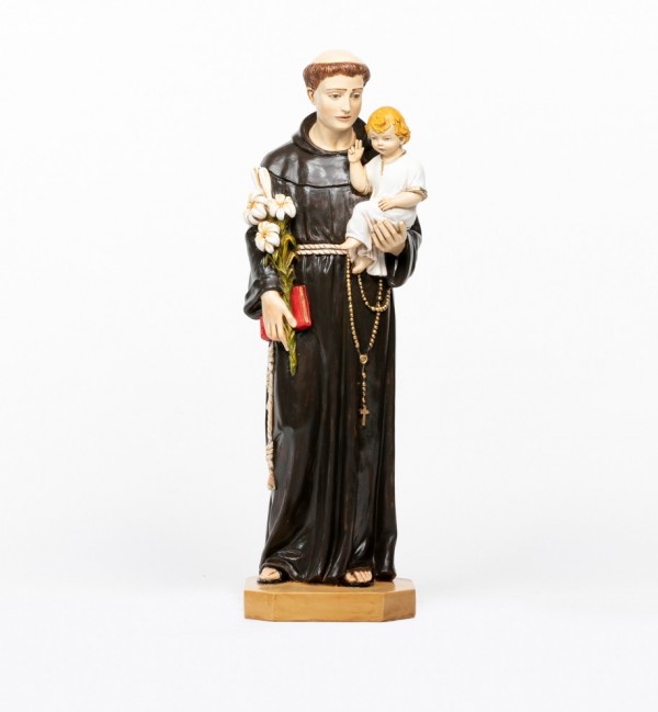 Święty Antoni z Dzieciątkiem z żywicy wys. 104 cm