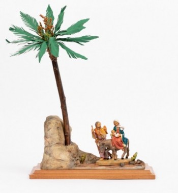 Scena Ucieczka do Egiptu z postaciami wys. 12 cm