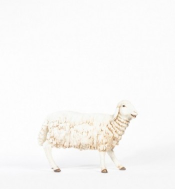 Stojąca owca z żywicy do szopki wys. 180 cm